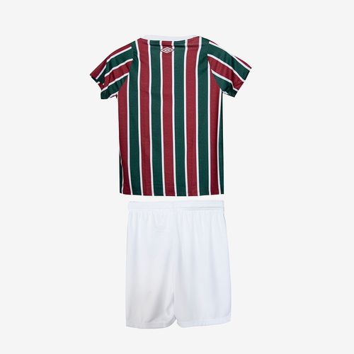 Kit Clube Infantil Umbro Fluminense Of. 1 2024