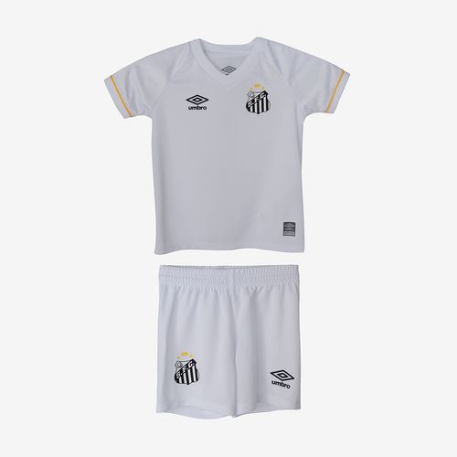 Kit Clube Infantil Umbro Santos Oficial 1 2023