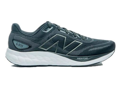 TENIS NEW BALANCE FRESH FOAM 680V8 M680ZK8 PRETO BRANCO