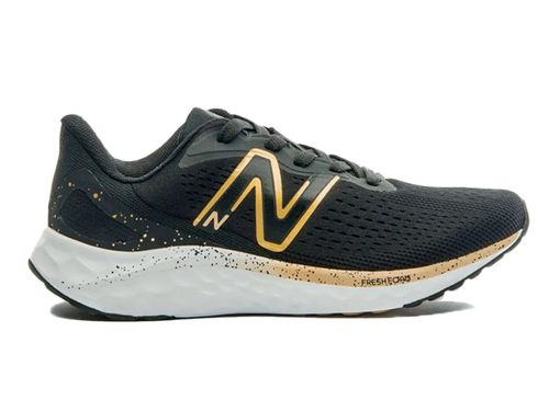 TENIS NEW BALANCE FRESH FOAM ARISH WARISZT4ZT4 PRETO DOURADO