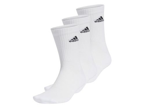 MEIA ADIDAS SPW CREW 3 PARES HT3446 BRANCO
