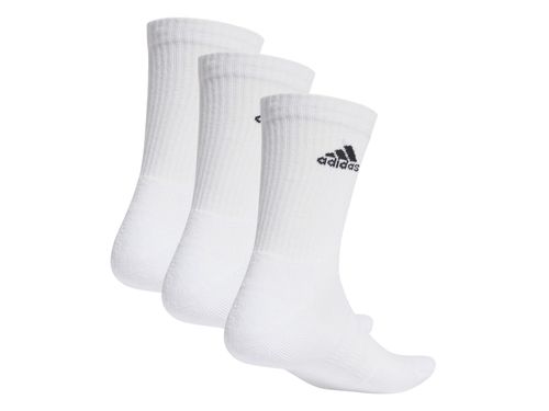 MEIA ADIDAS SPW CREW 3 PARES HT3446 BRANCO