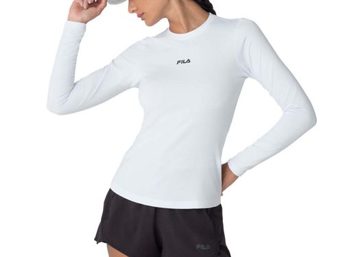 CAMISETA FILA ML THERMO SLIM F12AT00559.100 BRANCO