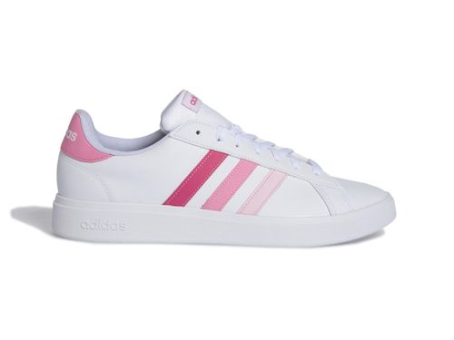 TENIS ADIDAS GRAND COURT BASE 2.0 IV1968 BRANCO ROSA
