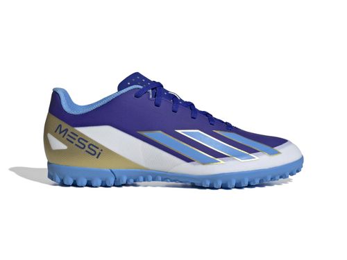 CHUTEIRA SOCIETY ADIDAS CRAZYFAST MESSI ID0726 AZUL BRANCO