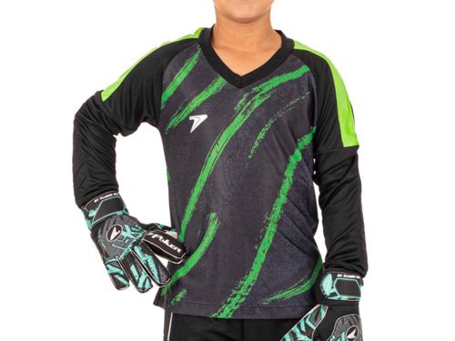 CAMISETA GOLEIRO POKER ORBIT 04459PVC VERDE PRETO