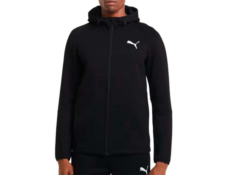 JAQUETA PUMA EVOSTRIPE CORE 585812-01 PRETO