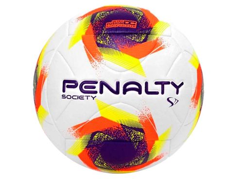 BOLA PENALTY SOCIETY S11 R2 XXIII 521347.1712 BRANCO LARANJA