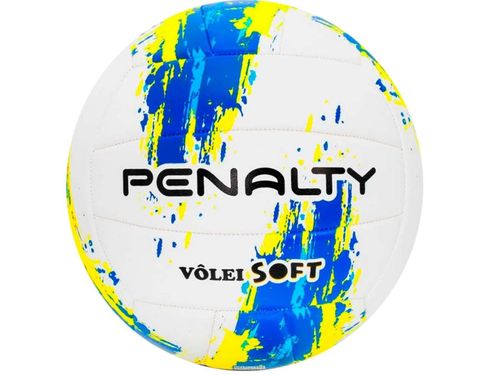 BOLA PENALTY VOLEI SOFT 510053.1090 BRANCO AZUL