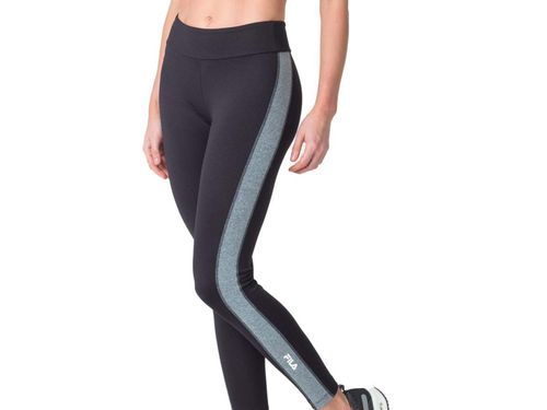 CALCA FILA LEGGING LETTER FIT F12AT00478.1785 PRETO CINZA