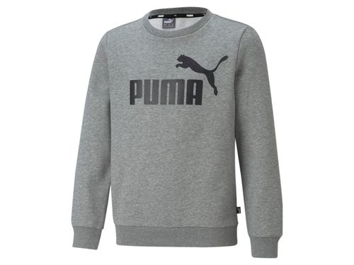 CASACO PUMA BIG LOGO CREW JUVENIL 586963.03 CINZA