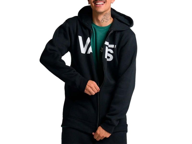 JAQUETA VANS CLASSIC ZIP HOODIE II VN0A4A5MY28 PRETO