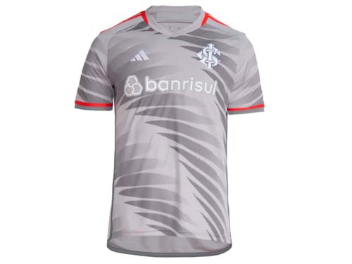 CAMISETA ADIDAS INTER III IU2540 CINZA VERMELHO
