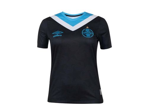 CAMISETA UMBRO GREMIO FEM. OF.3 2024 U32G03203 PRETO B