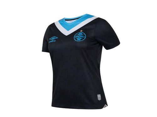 CAMISETA UMBRO GREMIO FEM. OF.3 2024 U32G03203 PRETO B