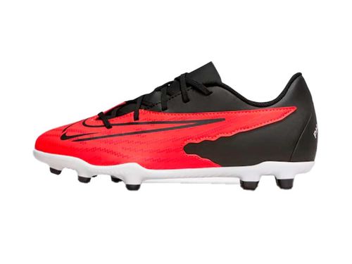 CHUTEIRA NIKE PHANTOM GX CLUB DD9564-600 PRETO VERMELHO