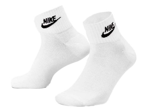 KIT MEIA NIKE ESSENTIALS ANKLE DX5074-101 BRANCO