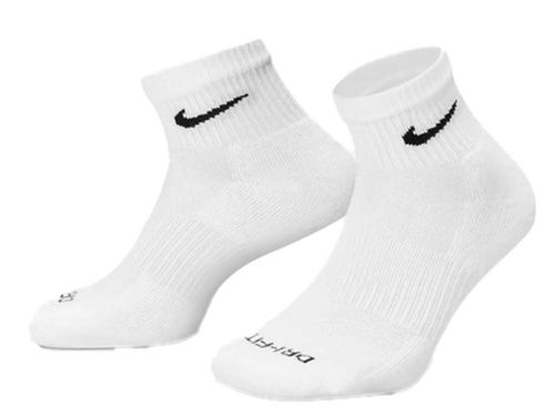 KIT MEIA NIKE PLUS CUSH ANKLE SX6890-100 BRANCO