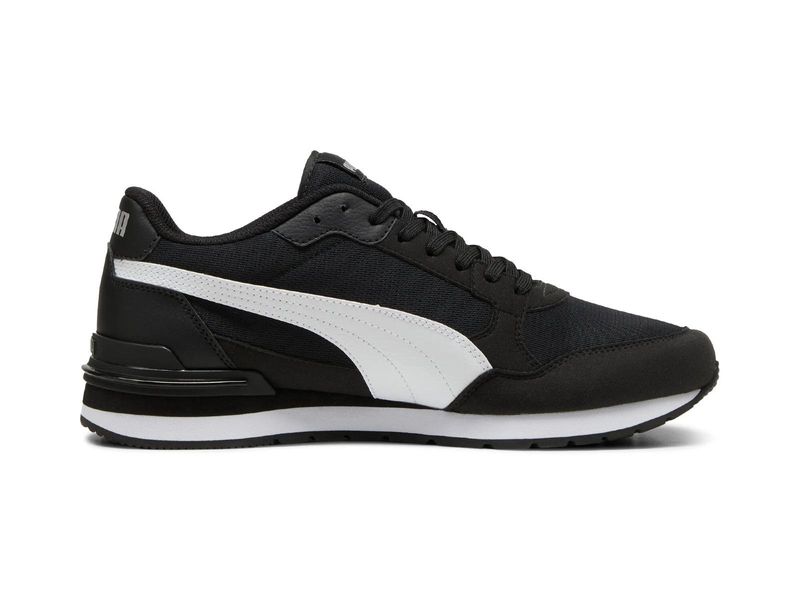 TENIS PUMA ST RUNNER V4 MESH 399666-01 PRETO BRANCO