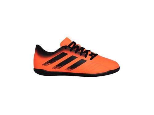 TENIS ADIDAS FUTSAL RABISCO JR JJ6361 LARANJA