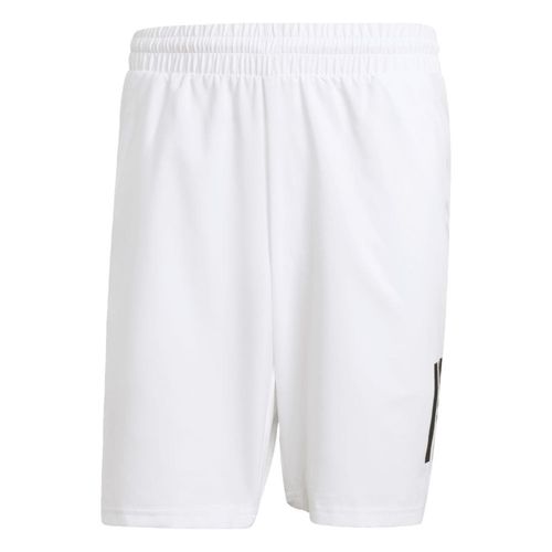 BERMUDA ADIDAS CLUB 3 LISTRAS JE0408 BRANCO PRETO