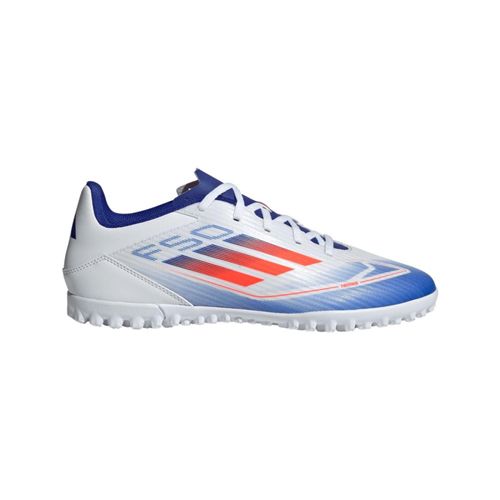 CHUTEIRA SOCIETY ADIDAS F50 CLUB IF1348 BRANCO AZUL