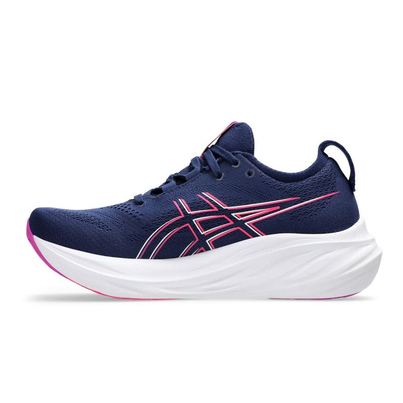 TENIS ASICS GEL NIMBUS 26 1012B601.403 ROSA MARINHO