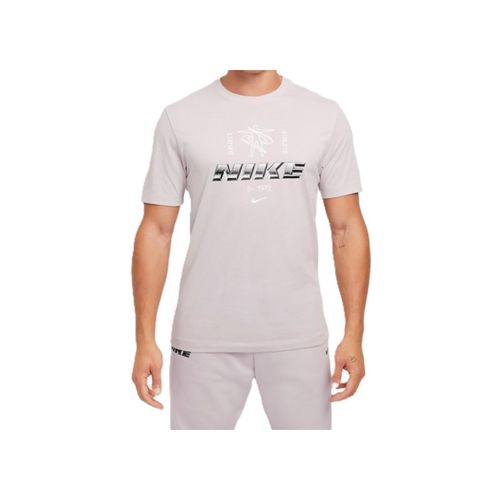 CAMISETA NIKE M NK DF TEE LBR HF6134-019 CINZA
