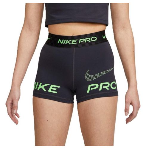 BERMUDA NIKE PRO DF DX0076 PRETO VERDE