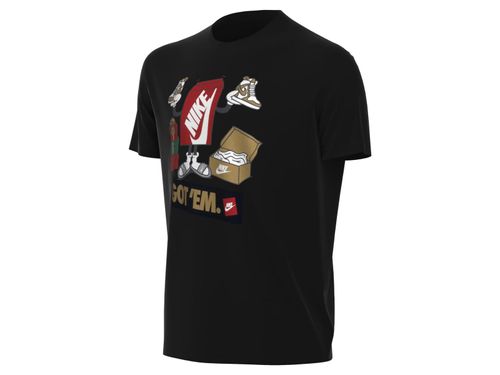 CAMISETA NIKE K NSW TEE BOXY HF5995-010 PRETO