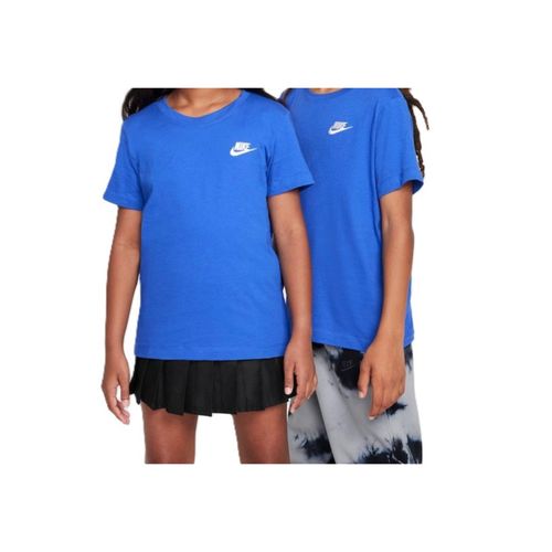 CAMISETA NIKE K NSW TEE FZ5177-480 AZUL