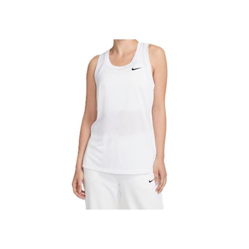 REGATA NIKE W NK DF TANK DX0706-100 BRANCO