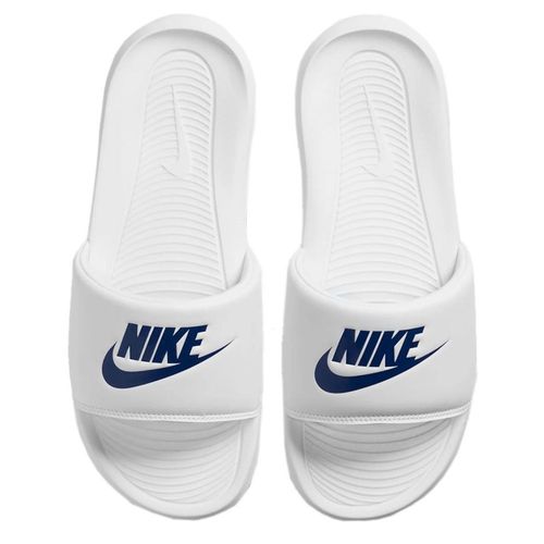 CHINELO NIKE SLIDE VICTORI ONE CN9675-102 BRANCO AZUL
