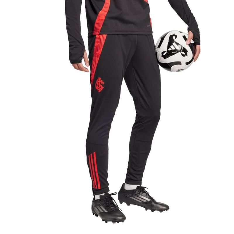 CALCA ADIDAS TREINO E VIAGEM INTER JE4172 PRETO VERMELHO