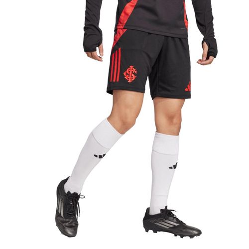 BERMUDA ADIDAS INTER TREINO JE4174 PRETO VERMELHO