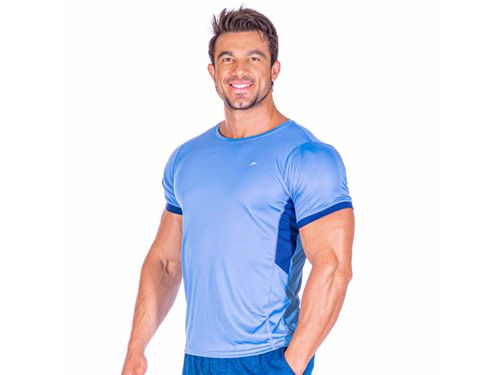 CAMISETA POKER ESPORTIVA TRADITION 04391AHM AZUL HORTENCIA