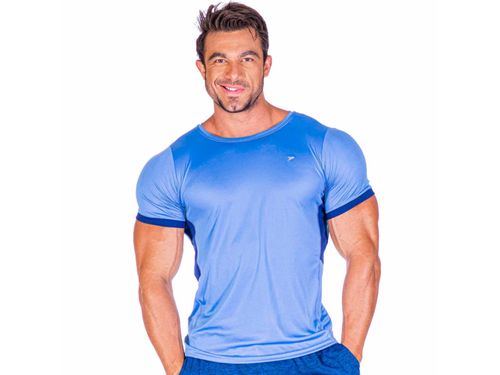 CAMISETA POKER ESPORTIVA TRADITION 04391AHM AZUL HORTENCIA