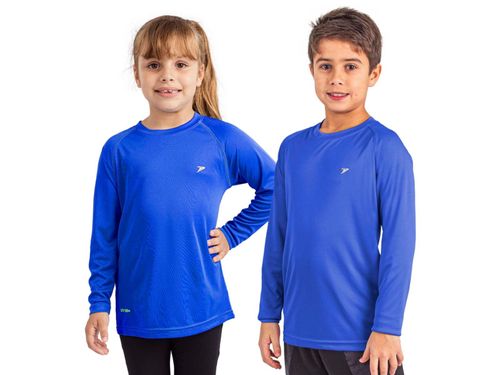 CAMISETA POKER INFANTIL UV50+ 04429AZ AZUL
