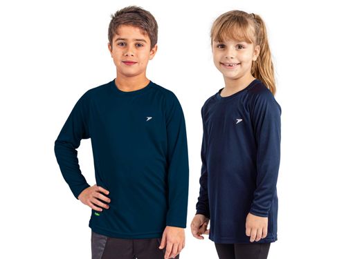 CAMISETA POKER INFANTIL UV50+ 04429MR MARINHO