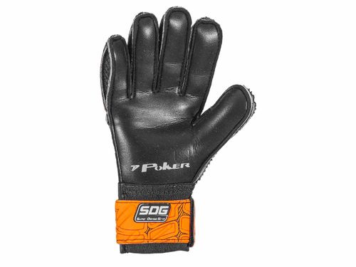 LUVA POKER CHAMPION 8 JR 01079LCPC LARANJA PRETO