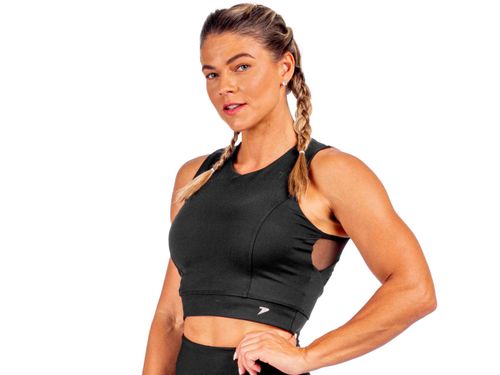 CAMISETA CROPPED POKER ELECTRA 13245PP PRETO