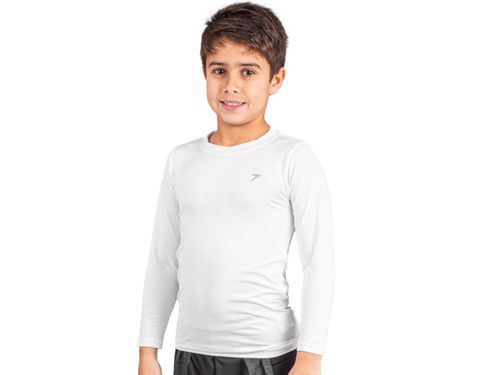 CAMISETA TERMICA POKER SKIN INFANTIL III 04416BR BRANCO