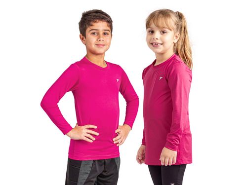CAMISETA TERMICA POKER SKIN INFANTIL III 04416RO ROSA