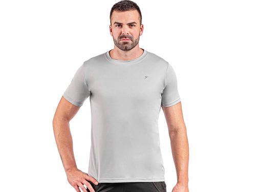CAMISETA POKER T-SHIRT NEW BASIC 04406PR PRATA