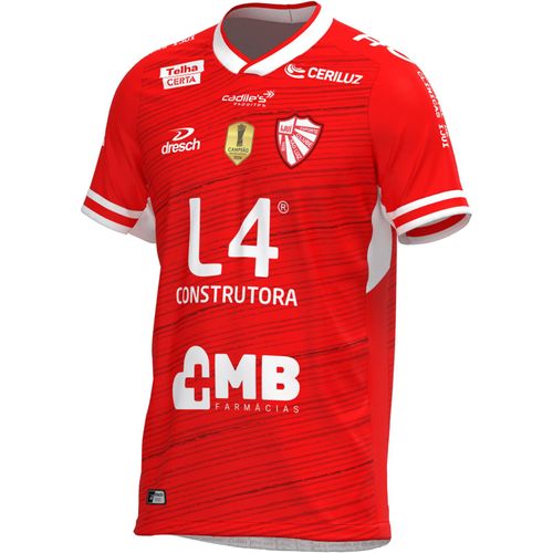 CAMISETA DRESCH SÃO LUIZ INFANTIL (N10) 251401054 VERMELHO