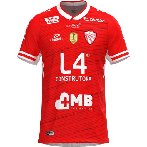 CAMISETA DRESCH SÃO LUIZ MASCULINA (N10) 251401001 VERMELHO