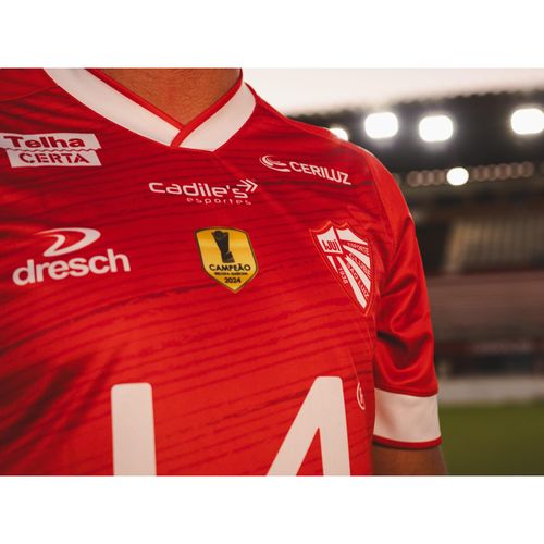 CAMISETA DRESCH SÃO LUIZ MASCULINA (N10) 251401001 VERMELHO