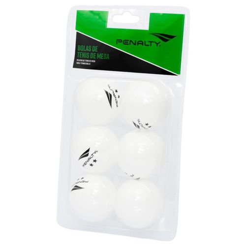 KIT BOLA DE TENIS DE MESA PENALTY 675510.1000 BRANCO