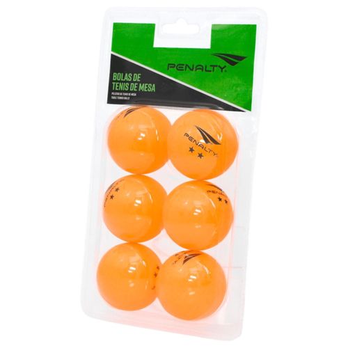 KIT BOLA DE TENIS DE MESA PENALTY 675510.3000 LARANJA