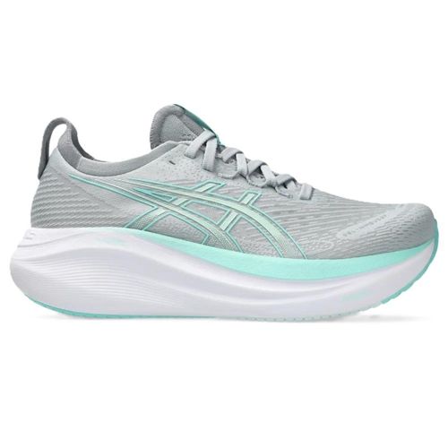 TENIS ASICS NIMBUS 27 1012B753.020 CINZA VERDE